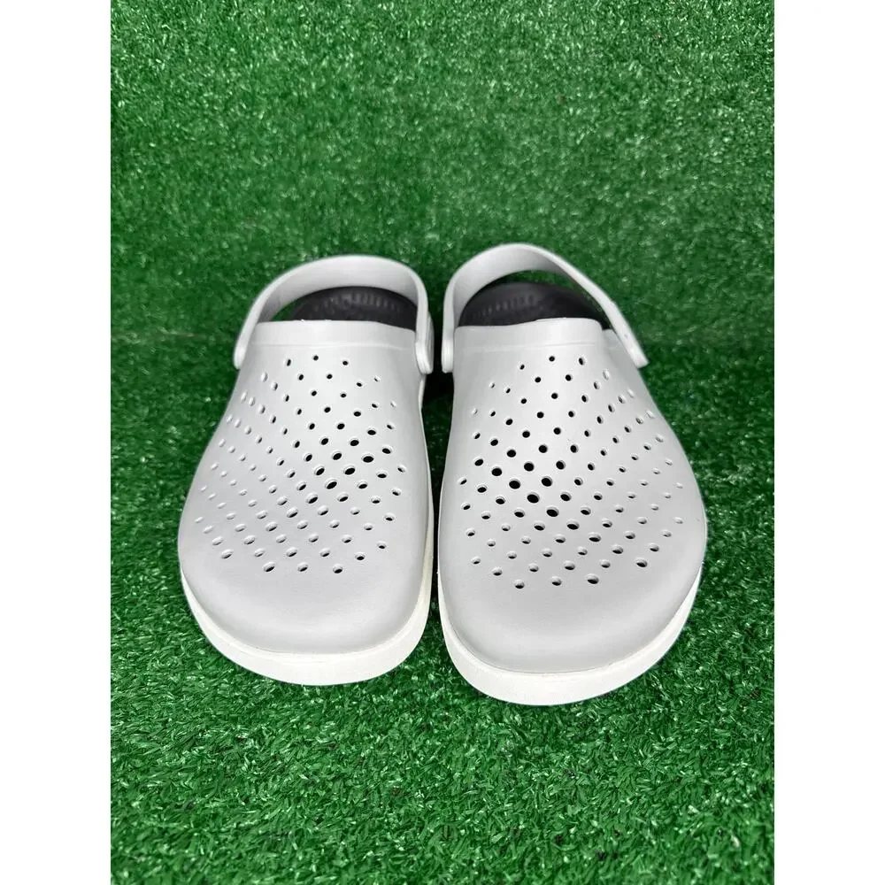 Crocs Inmotion Clog Light Gray SlipOn Sandals Unisex M-10 W-12 #209964-4NS
